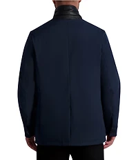 KARL LAGERFELD PARIS Stand Collar Jacket