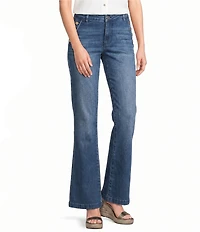 KARL LAGERFELD PARIS Stretch Denim Straight Leg Sailor Jeans