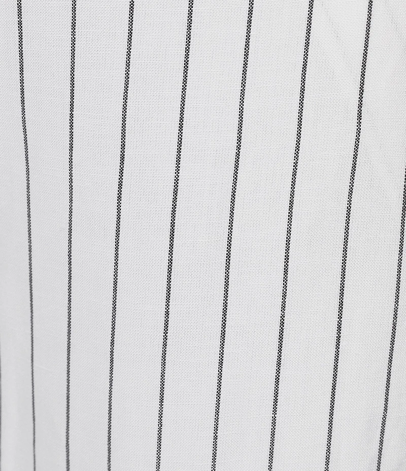 KARL LAGERFELD PARIS Stripe Wide Leg Full Length Sailor Pants