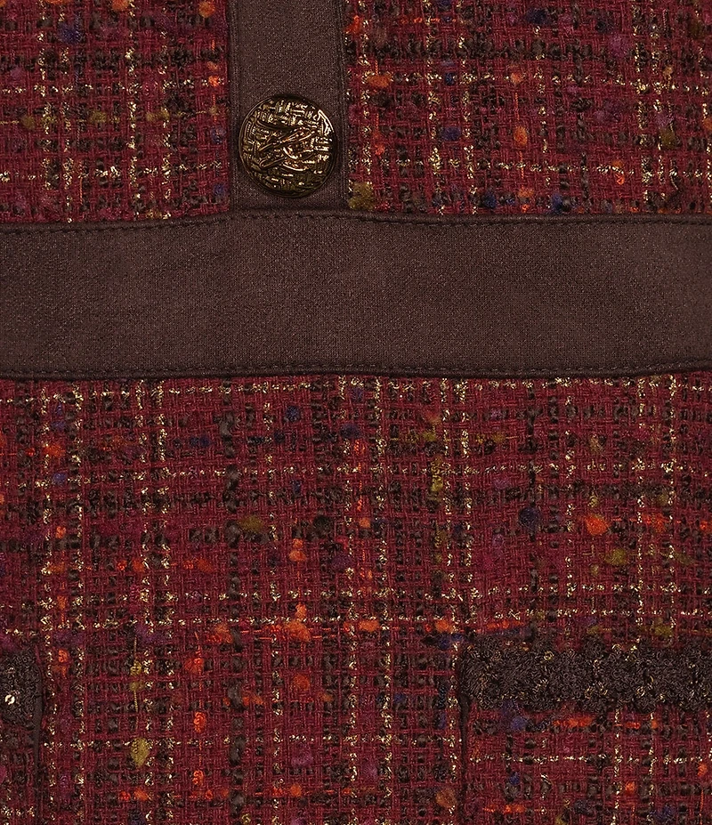 Karl Lagerfeld Paris Tweed Sheath Dress