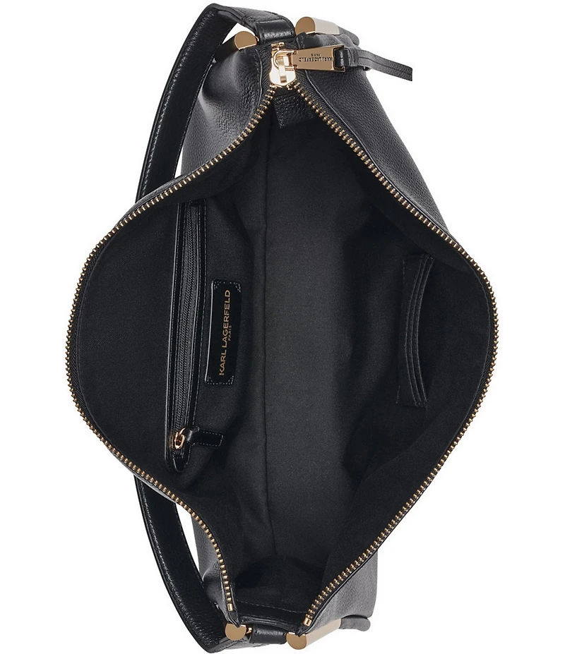 KARL LAGERFELD PARIS Valerie Hobo Shoulder Bag