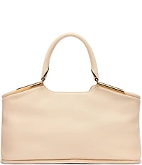 KARL LAGERFELD PARIS Valerie Metal Detail Satchel Bag