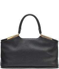KARL LAGERFELD PARIS Valerie Metal Detail Satchel Bag
