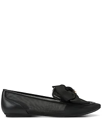 KARL LAGERFELD PARIS Vasilisa Bow Slip On Flats