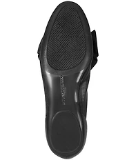 KARL LAGERFELD PARIS Vasilisa Bow Slip On Flats