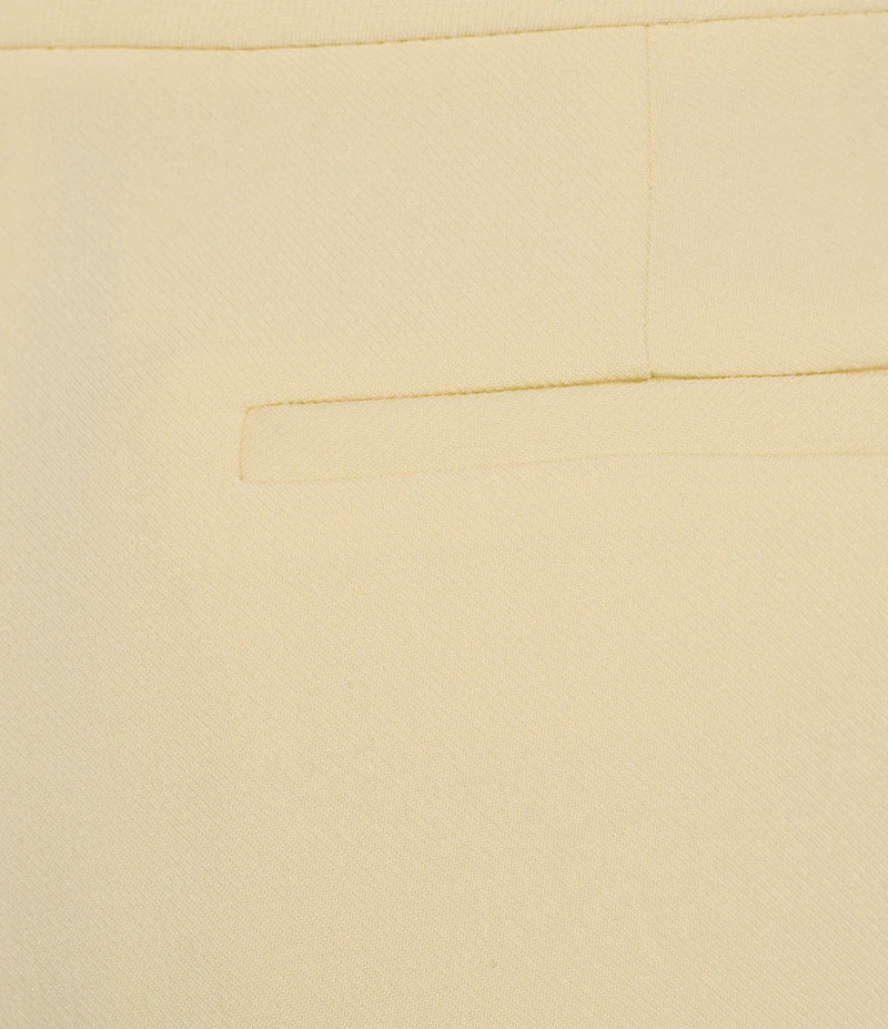 KARL LAGERFELD PARIS Woven Flat Front Wide Leg Pants