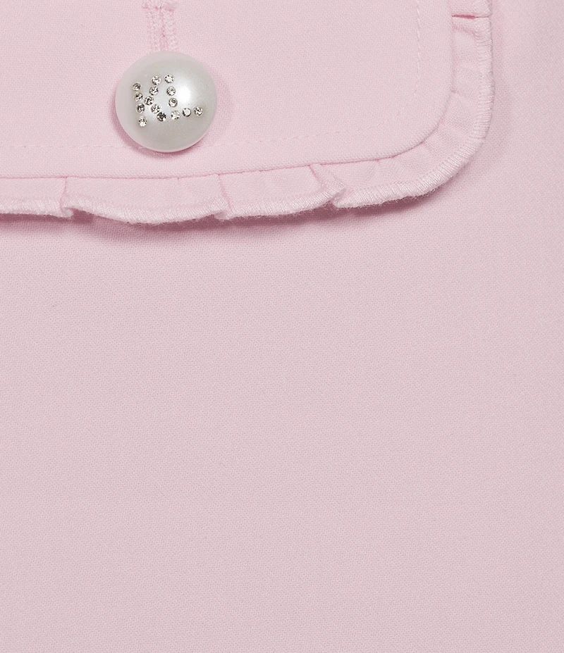 KARL LAGERFELD PARIS Woven Polish Suiting Pencil Skirt