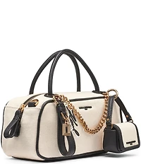 KARL LAGERFELD PARIS Zaylia Canvas Mini Crossbody Bag