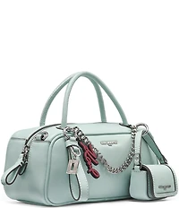Karl Lagerfeld Paris Zaylia Mini Satchel With Mini Bag and Chain Handle Bag