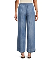 Karyn Seo Remy Tencel Elastic Waist Wide Leg Pull-On Pants