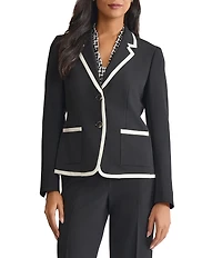 Kasper 2 Button Front Patch Pocket Blazer