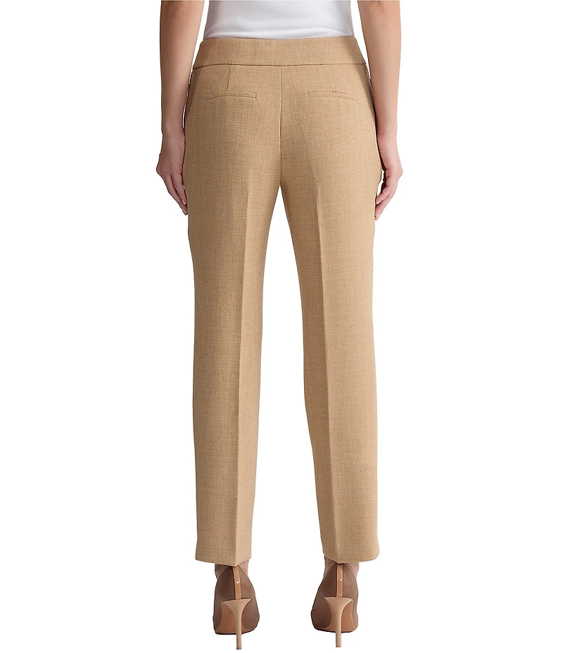 Kasper Fly Front Full Length Straight Leg Pant
