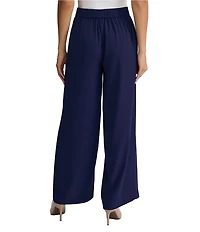 Kasper High Rise Full Length Wide Leg Pants