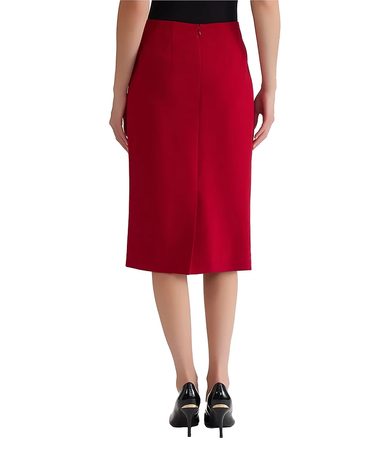 Kasper Midi Pencil Skirt