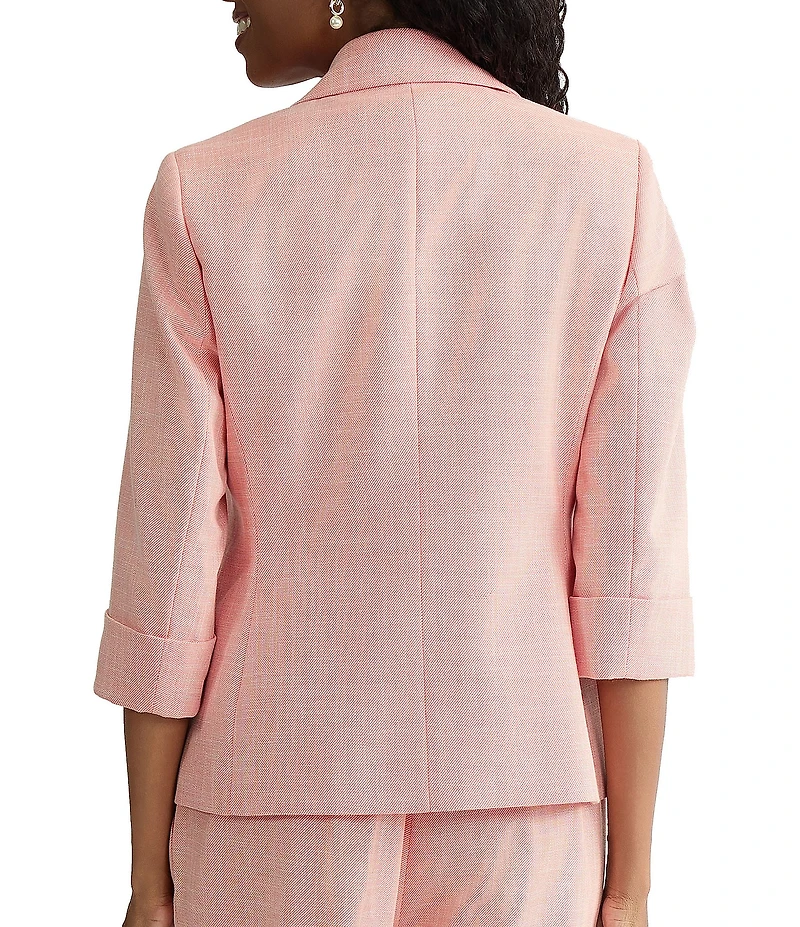 Kasper One Button Notch Collar Jacket