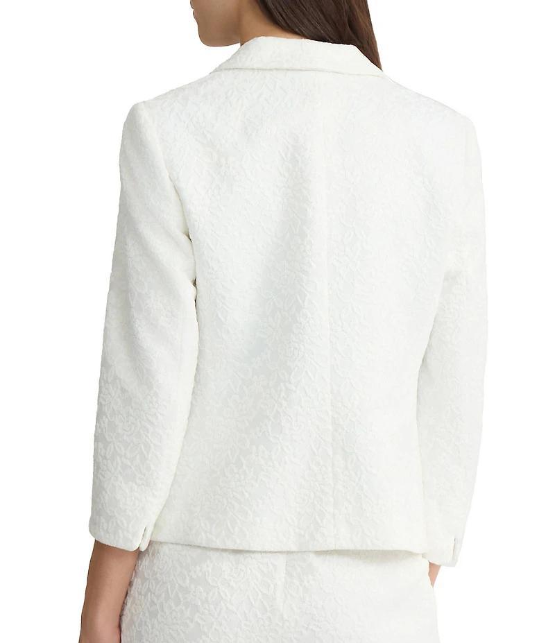 Kasper One Button Shawl Collar Jacket