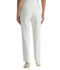 Kasper Petite Flat Front Straight Leg Pants