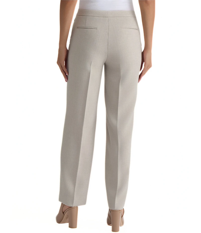 Kasper Petite Flat Front Trouser Pants