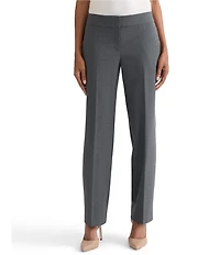 Kasper Petite Size Washable Flat Front Welt Pocket Trousers