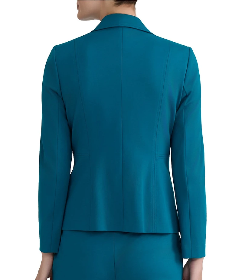Kasper Petite Long Sleeve One Button Blazer