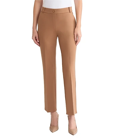 Kasper Petite Pull On Faux Fly Trousers