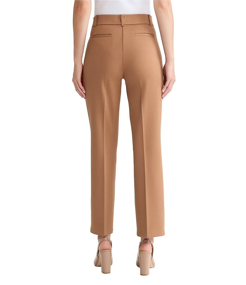 Kasper Petite Pull On Faux Fly Trousers