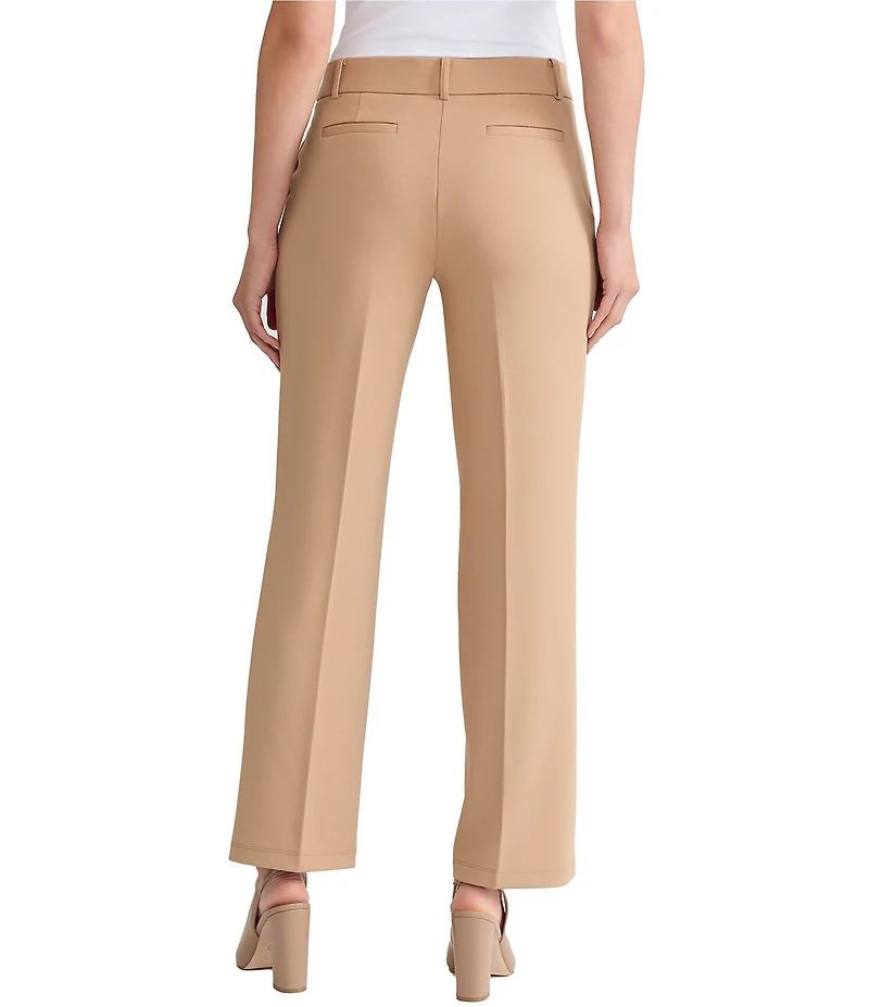 Kasper Petite Size Pull On Stretch Twill Trousers