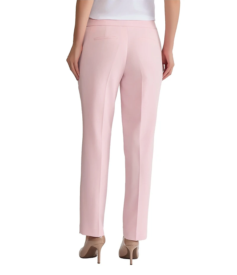 Kasper Petite Size Stretch Crepe Slim Pants