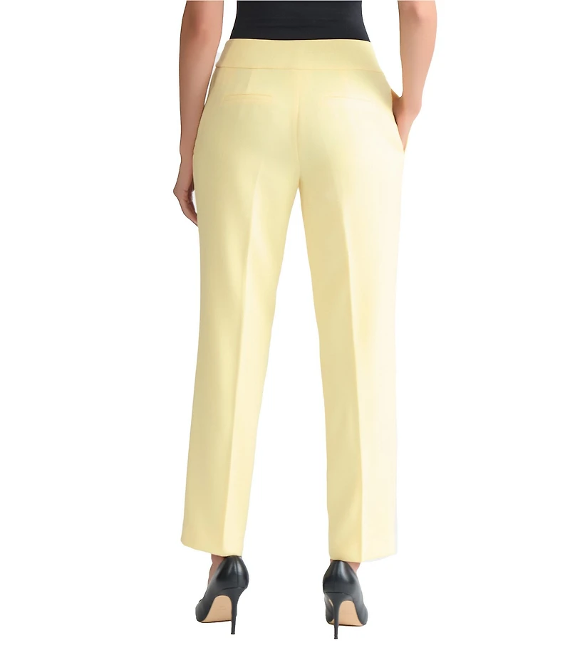 Kasper Petite Size Stretch Crepe Slim Pants