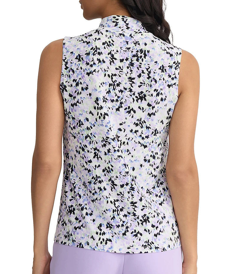 Kasper Petite Sleeveless Knot Front Blouse