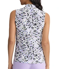 Kasper Petite Sleeveless Knot Front Blouse