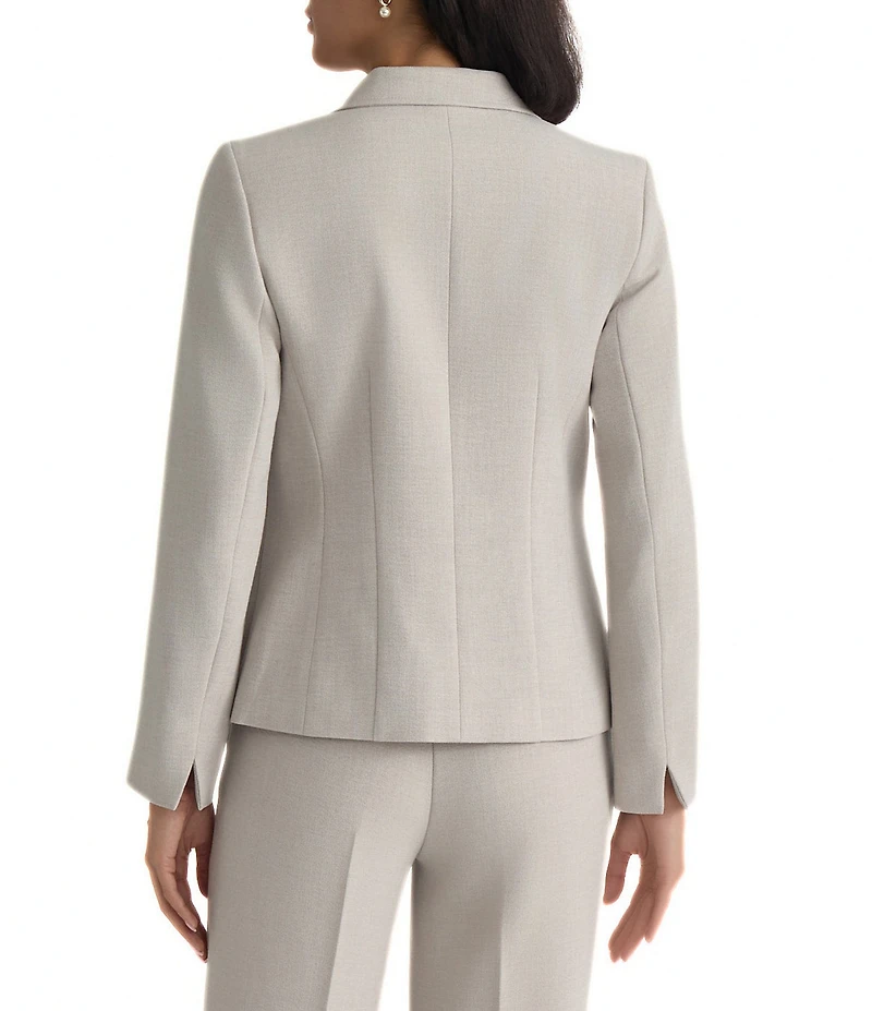 Kasper Petite Two Button Seamed Jacket