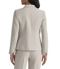 Kasper Petite Two Button Seamed Jacket