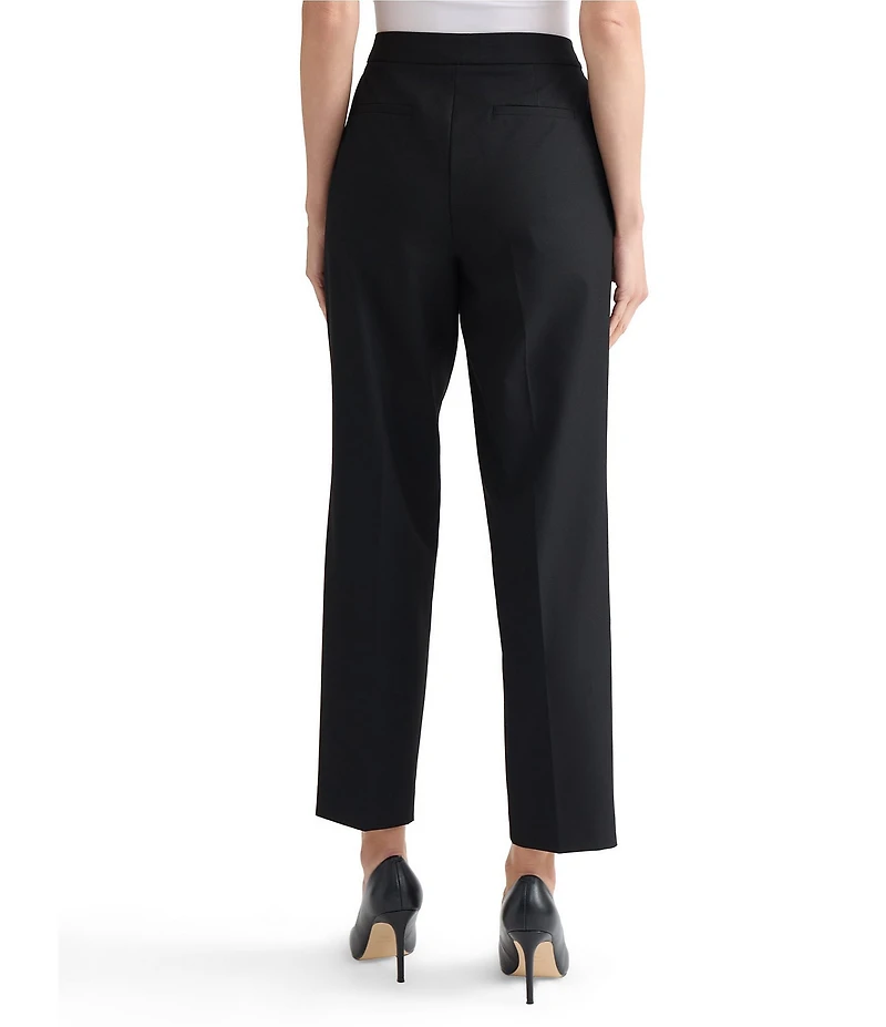 Kasper Petite Washable Flat Front Pants