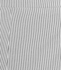 Kasper Pinstripe Elastic Back Straight Leg Pants