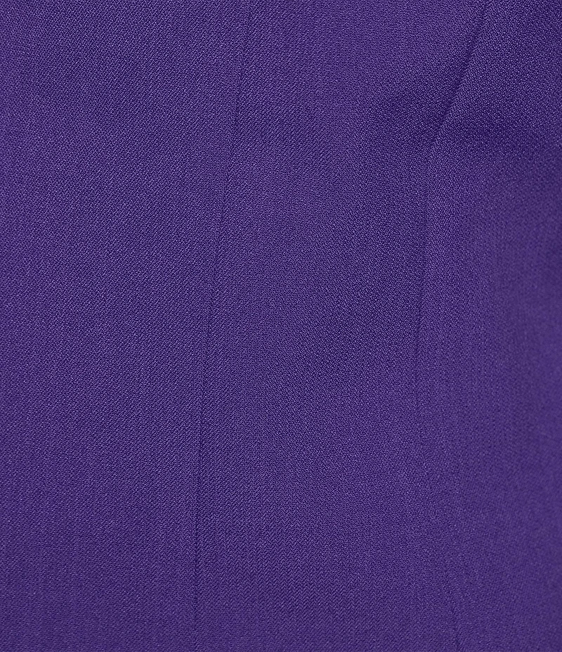 Kasper Plus Size Crepe Panel Seamed One-Button Jacket