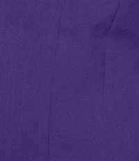 Kasper Plus Size Crepe Panel Seamed One-Button Jacket