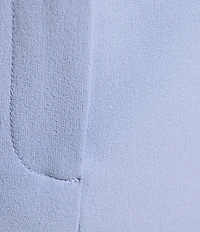 Kasper Plus Size Flat Front Side Seam Pocket Straight Leg Pants