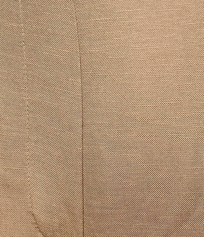 Kasper Plus Size Linen Blend Pull On Wide Leg Pants