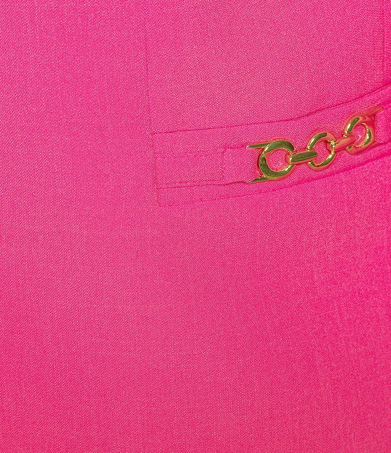 Kasper Plus Size Long Sleeve Hardware Pocket Crepe Jacket