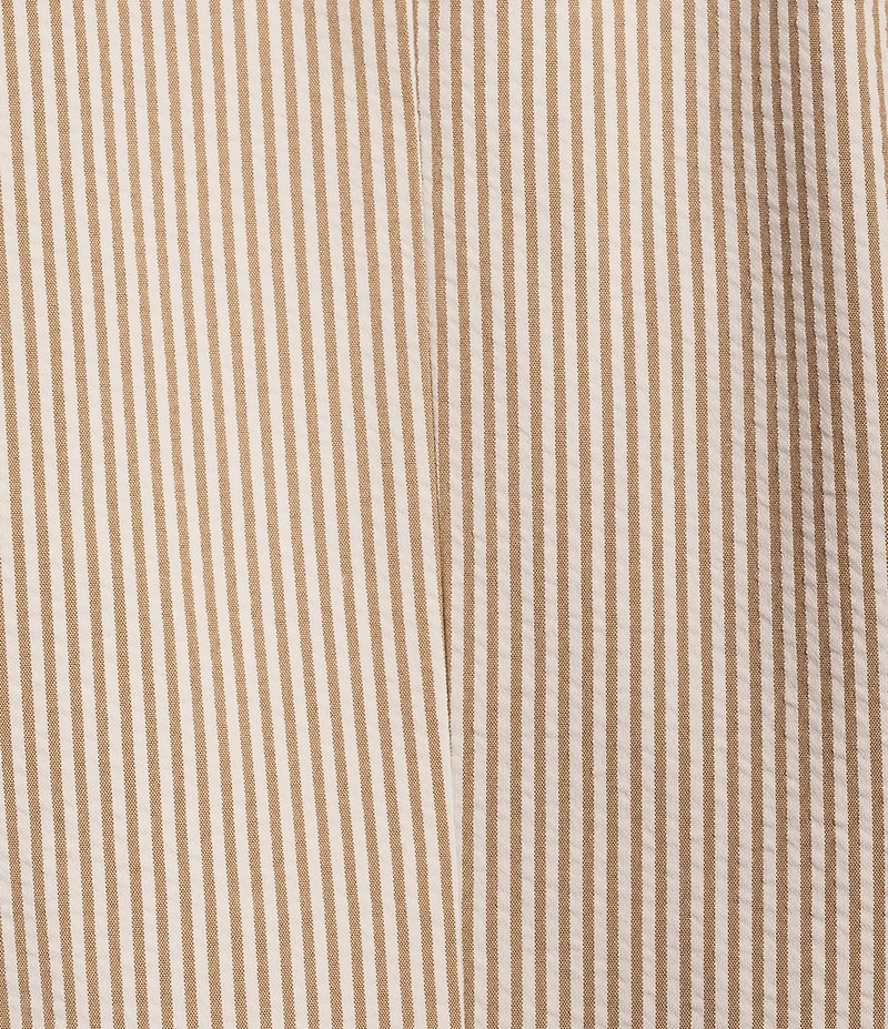 Kasper Plus Size Seersucker Notch Lapel 3/4 Roll-Tab Sleeve Coordinating Patch Pocket Jacket