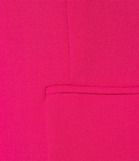 Kasper Plus Size Stretch Crepe Notch Collar 2-Button Jacket