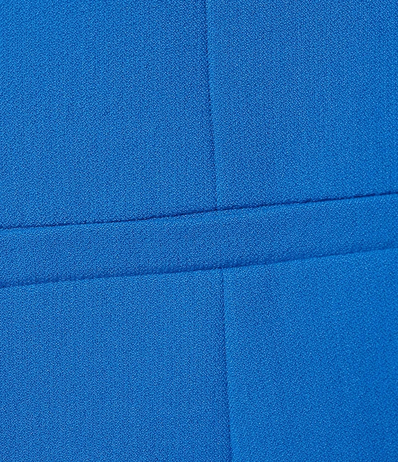 Kasper Plus Size Stretch Crepe Notch Lapel Collar Welt Pocketed One Button Front Blazer