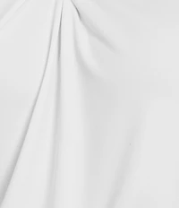 Kasper Plus Size Twist Neck Sleeveless Knit Jersey Shell