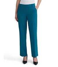 Kasper Pull-On Compression Faux Fly Trousers