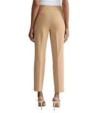 Kasper Pull On Stretch Twill Crop Pants