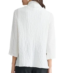 Kasper Shawl Collar Open Front Jacket