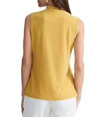 Kasper Sleeveless Knot Front Blouse