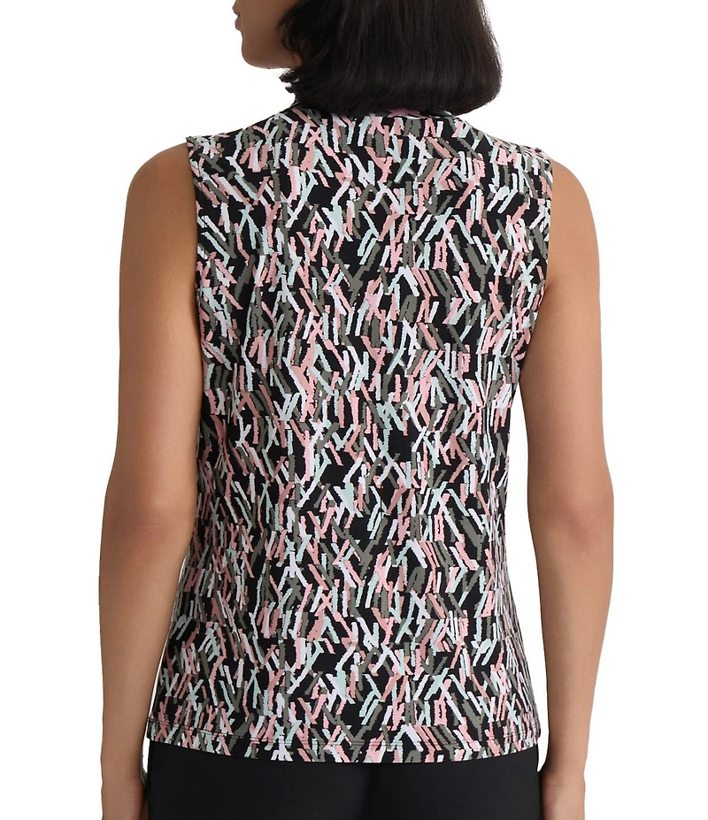 Kasper Sleeveless Knot Front Blouse