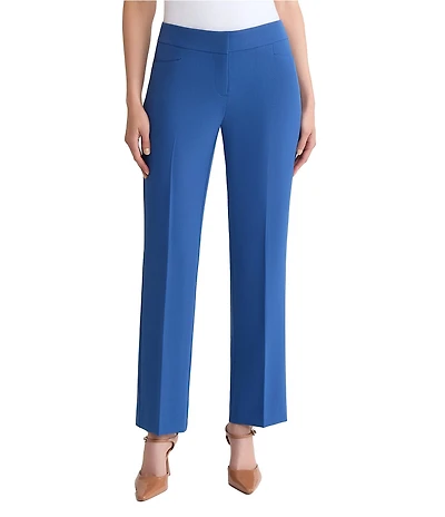 Kasper Stretch Crepe Fly Front Trouser